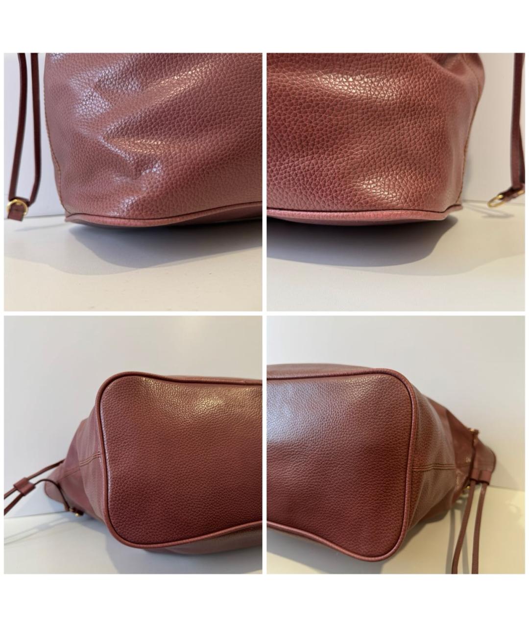 VIVIENNE WESTWOOD Красная кожаная сумка тоут, фото 6