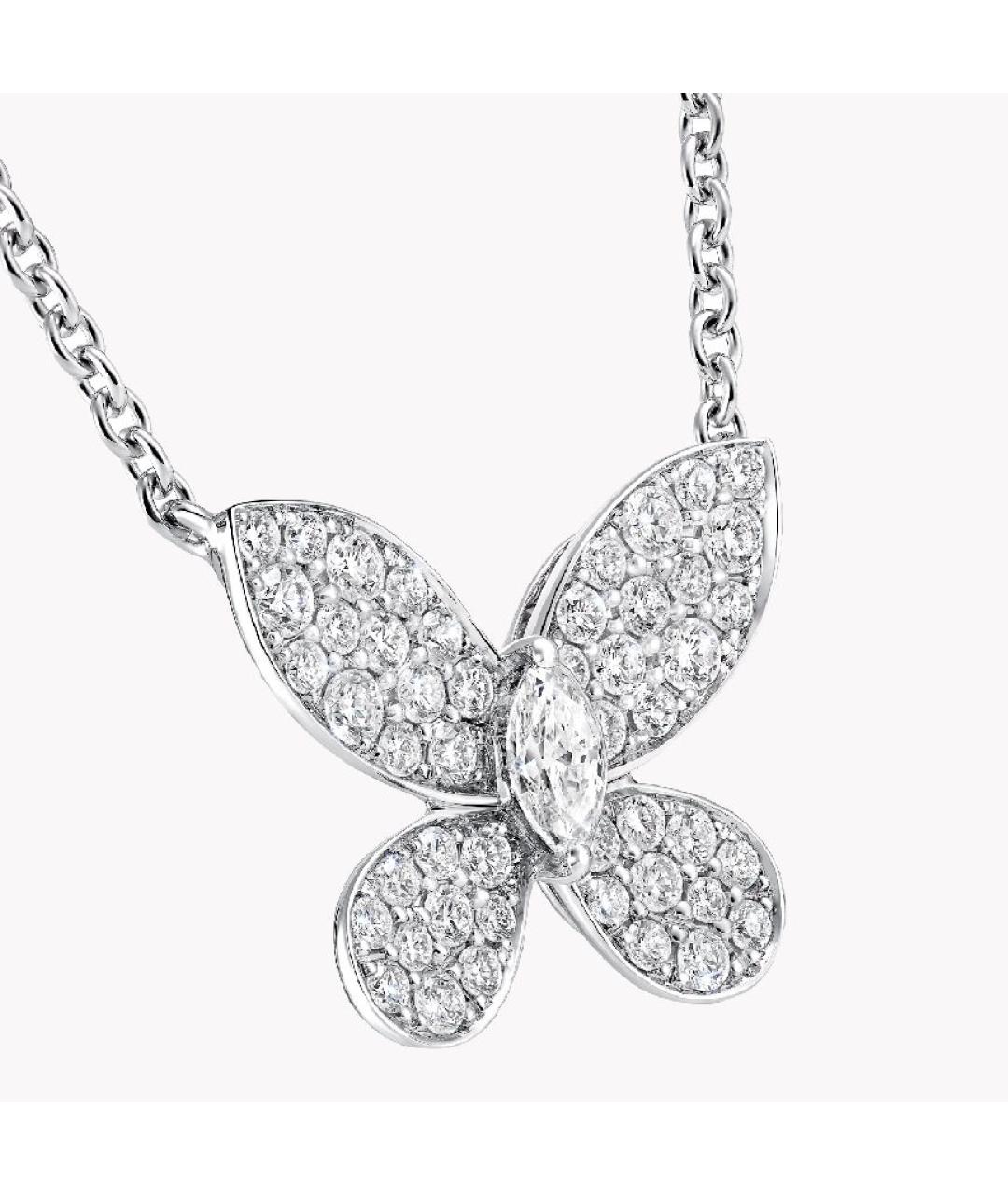 GRAFF Серебряное колье из белого золота, фото 2