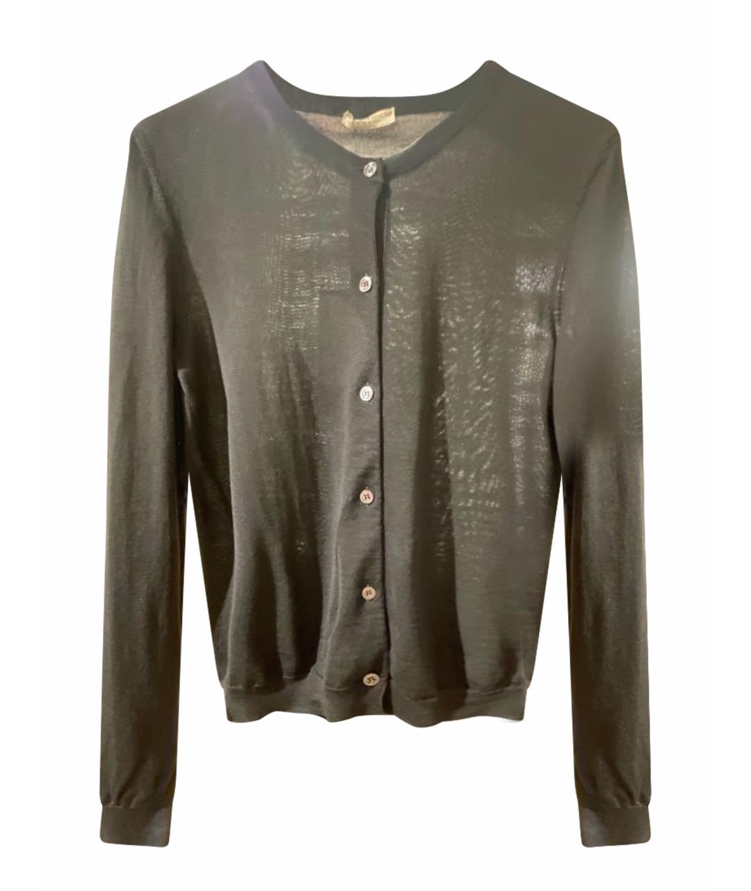 BOTTEGA VENETA Черный шерстяной кардиган, фото 1