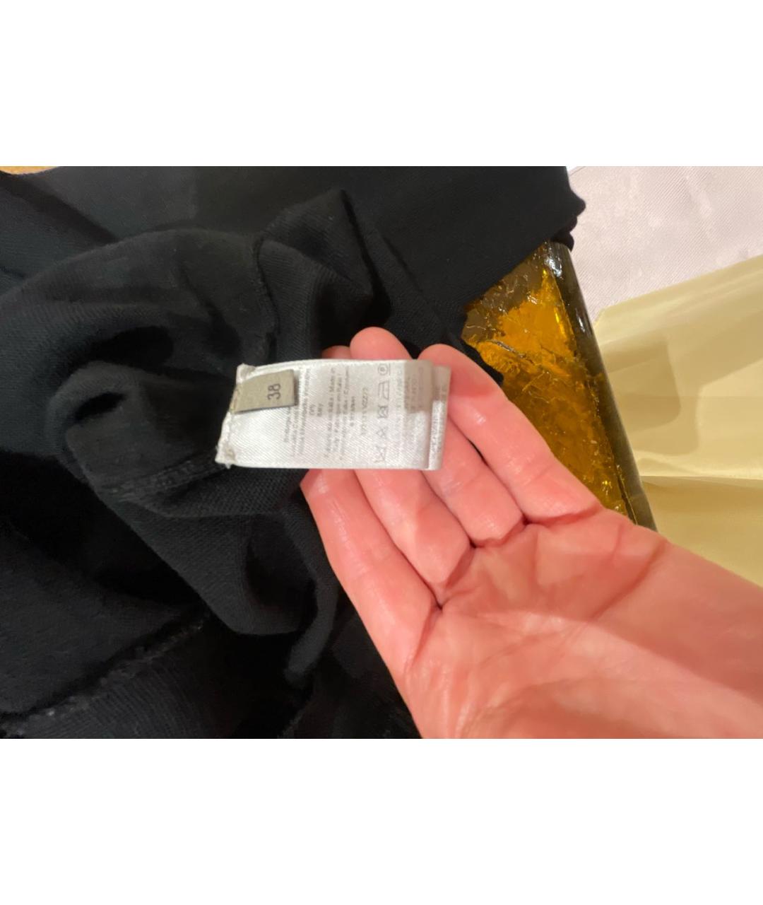 BOTTEGA VENETA Черный шерстяной кардиган, фото 4