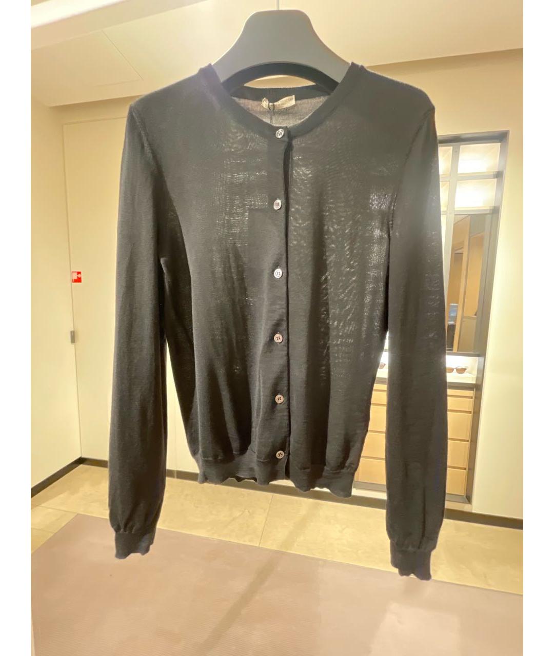BOTTEGA VENETA Черный шерстяной кардиган, фото 5
