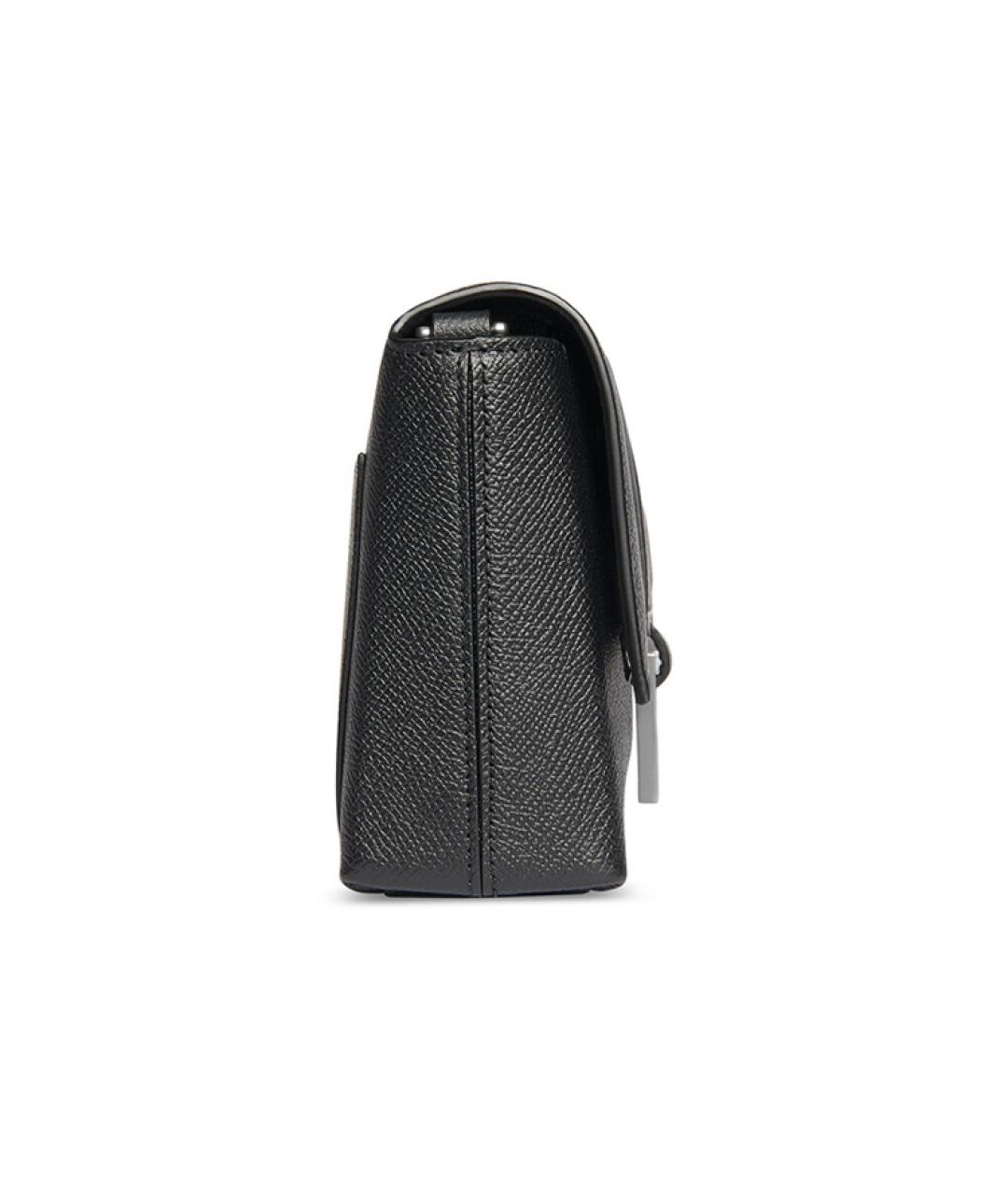 BALENCIAGA Черная кожаная сумка на плечо, фото 5