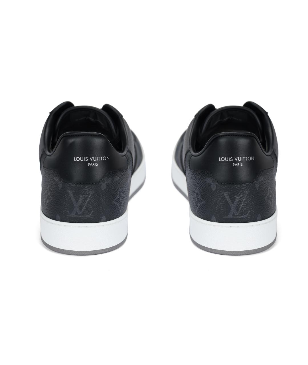 LOUIS VUITTON Серые низкие кроссовки / кеды, фото 4