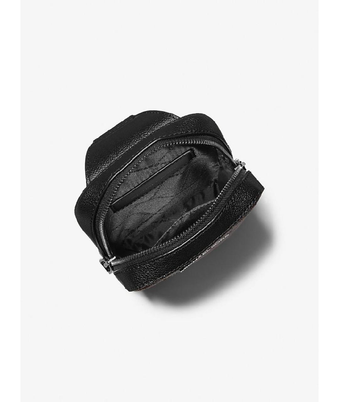 MICHAEL KORS Черная сумка на плечо из искусственной кожи, фото 2