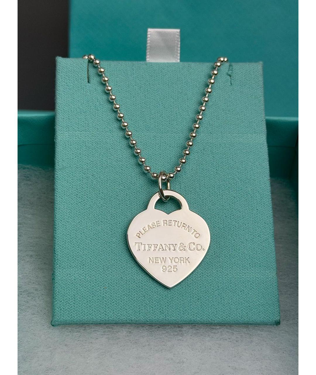 TIFFANY&CO Серебряная серебряная подвеска, фото 3