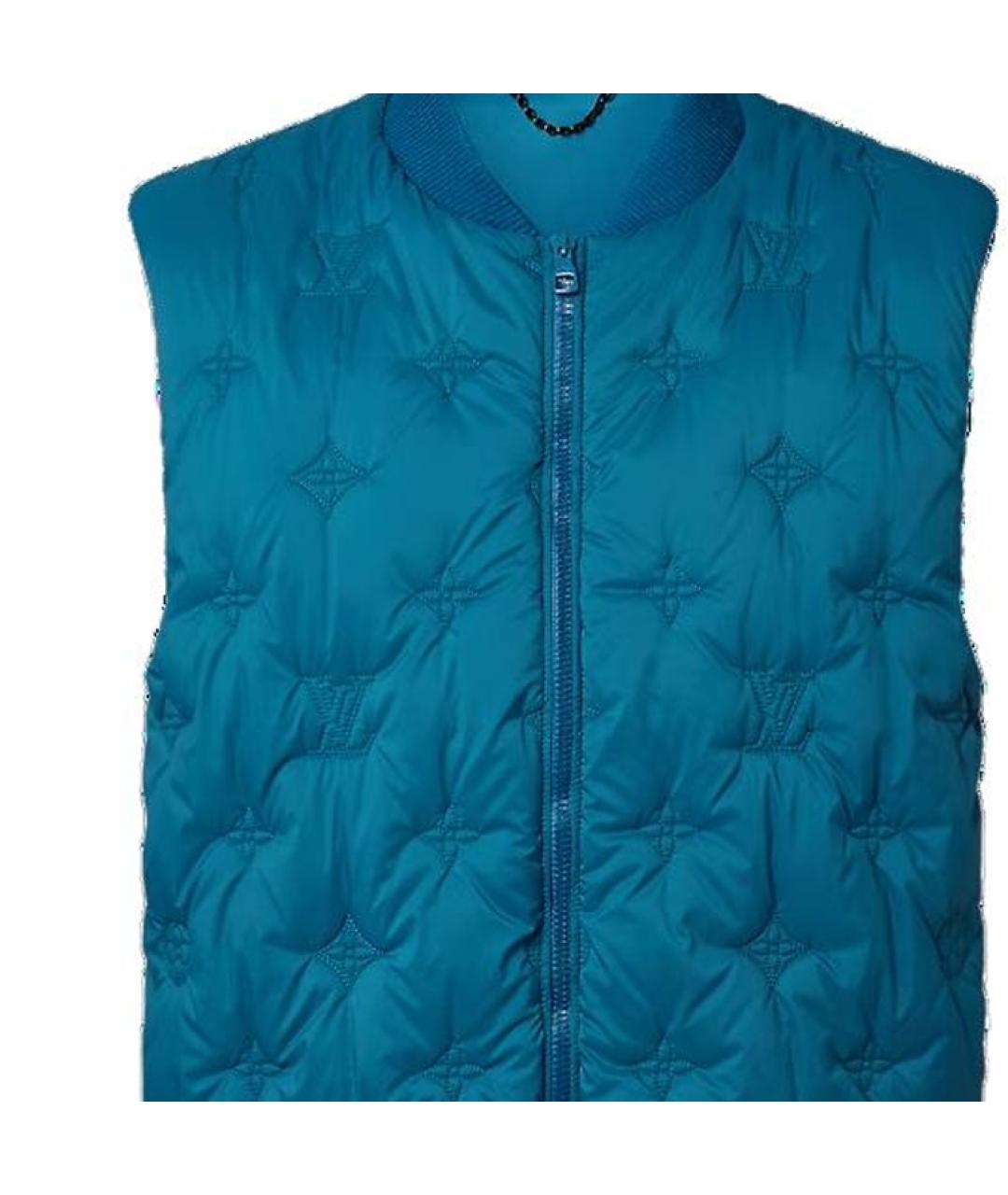 LOUIS VUITTON Синий жилет, фото 5