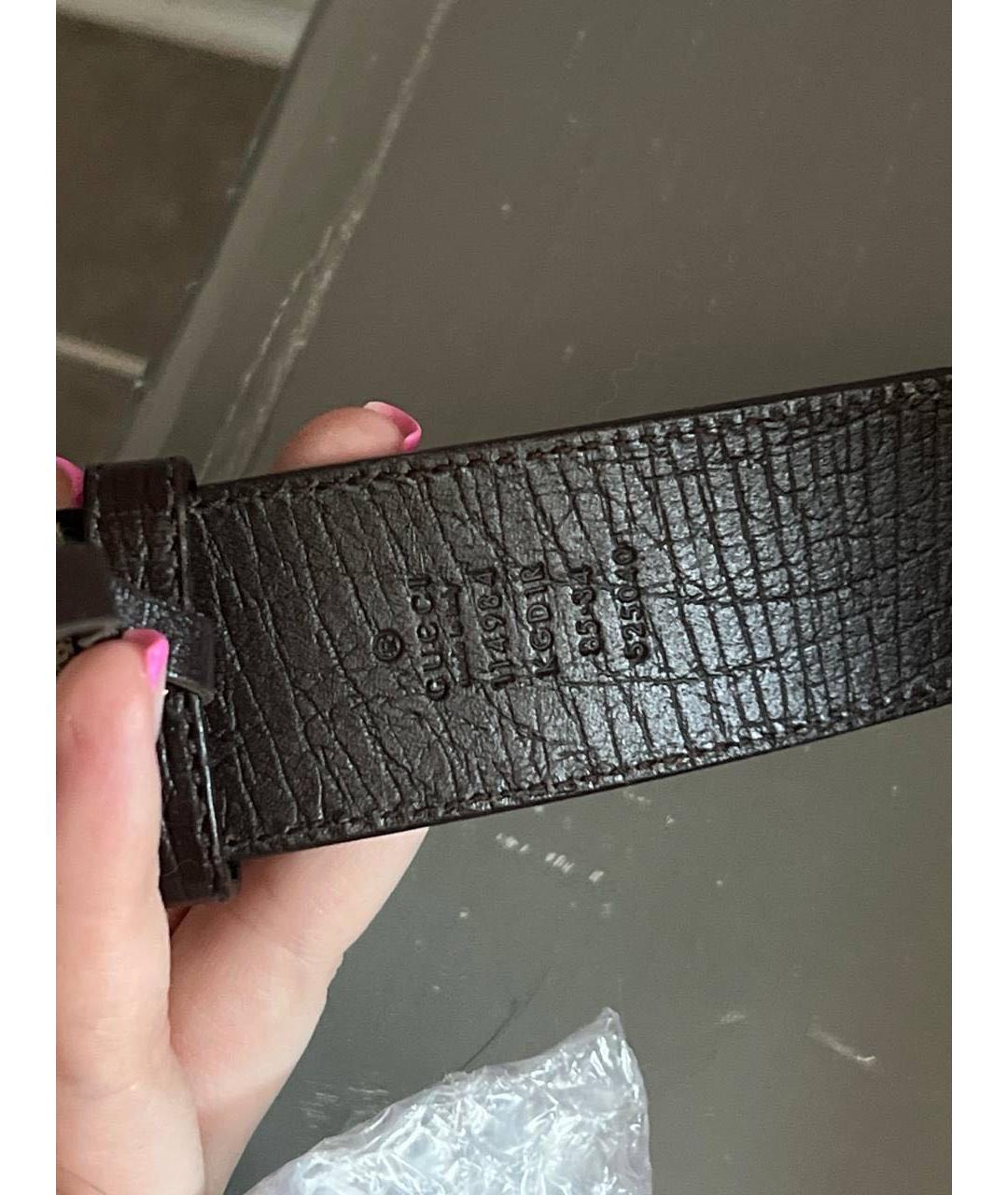 GUCCI Бежевый ремень, фото 4