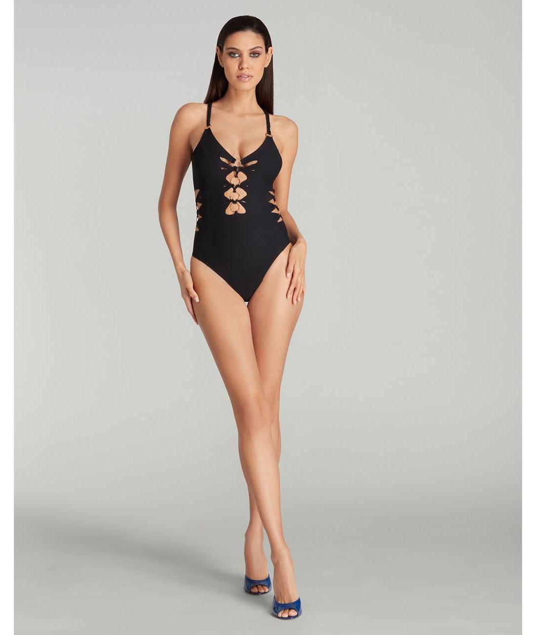 AGENT PROVOCATEUR Черный полиамидовый купальник, фото 3