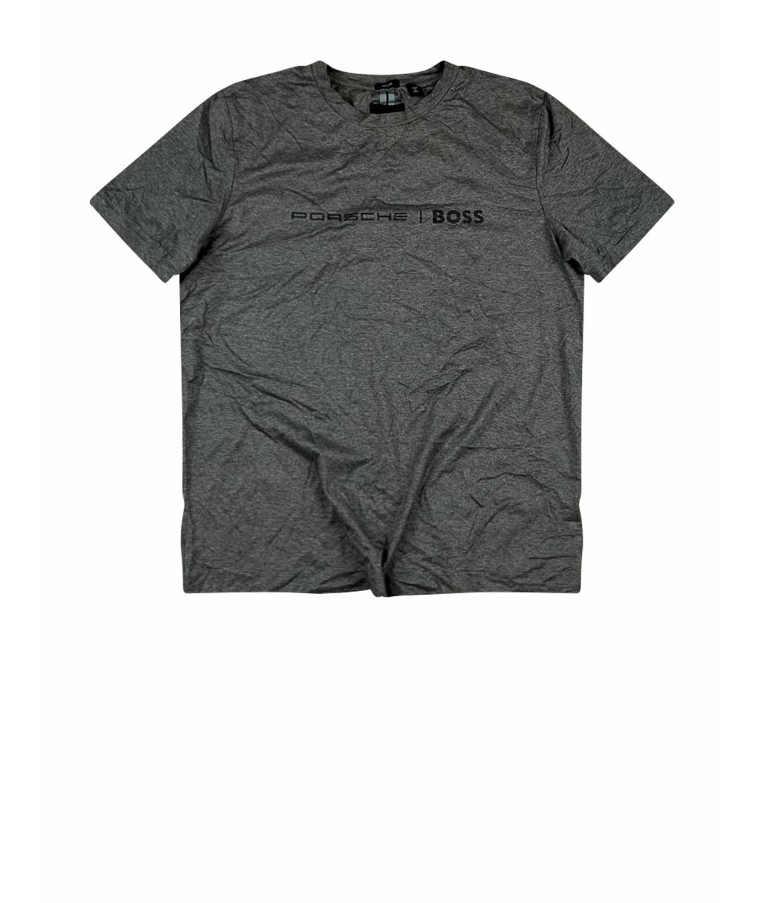 HUGO BOSS Серая футболка, фото 1