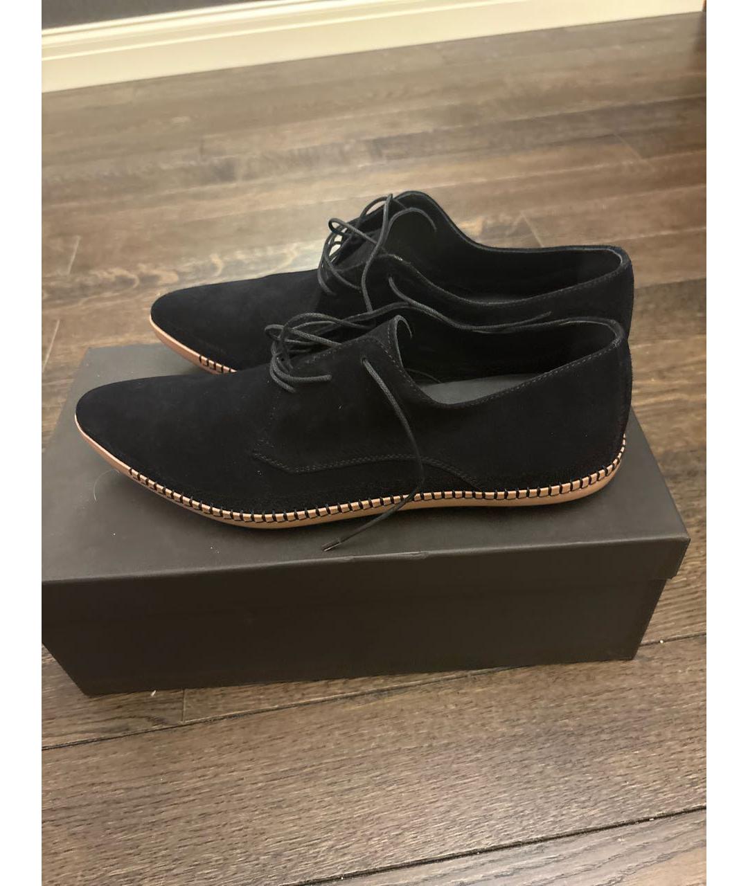 BOTTEGA VENETA Черные замшевые туфли, фото 9