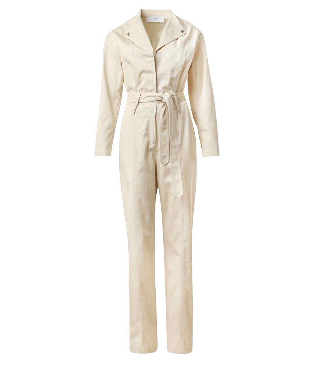 IRO Бежевый хлопковый комбинезон, фото 1