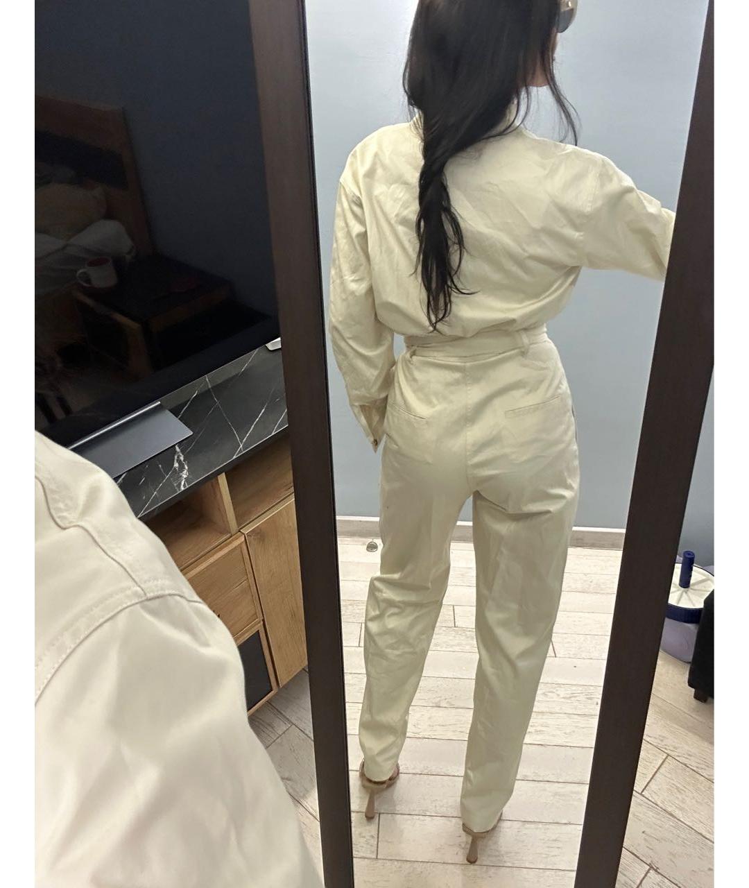 IRO Бежевый хлопковый комбинезон, фото 2