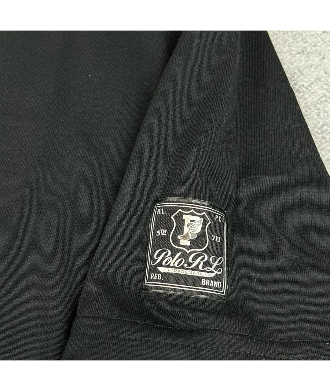 POLO RALPH LAUREN Черная футболка, фото 6