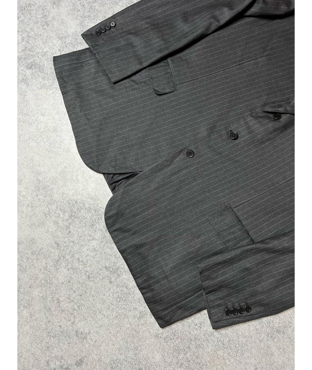 BRIONI Серебрянный шерстяной пиджак, фото 3