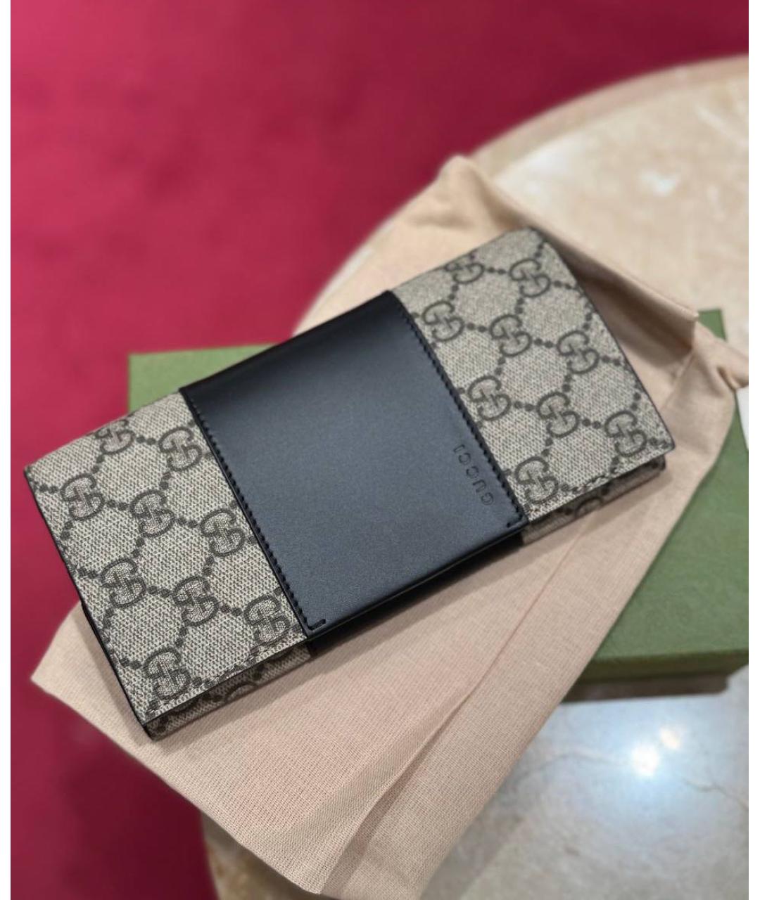 GUCCI Бежевый кошелек, фото 5