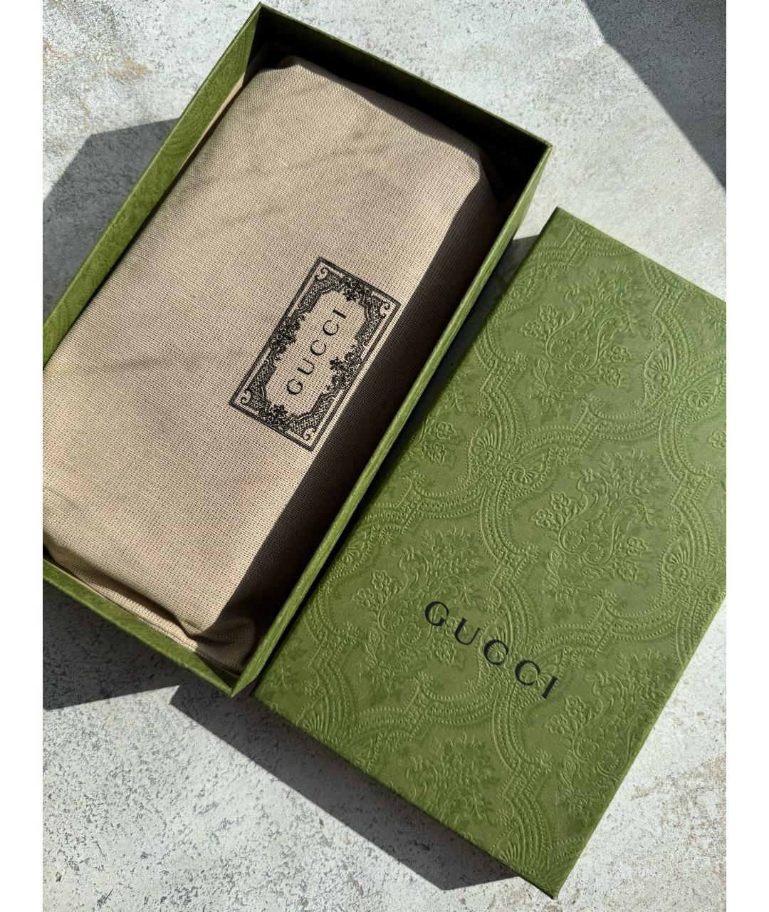 GUCCI Бежевый кошелек, фото 8