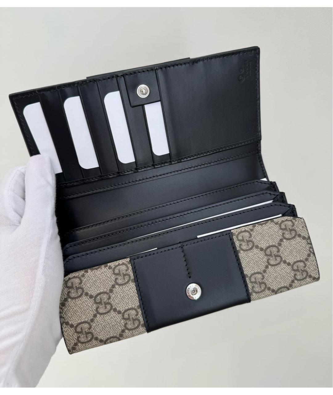 GUCCI Бежевый кошелек, фото 7