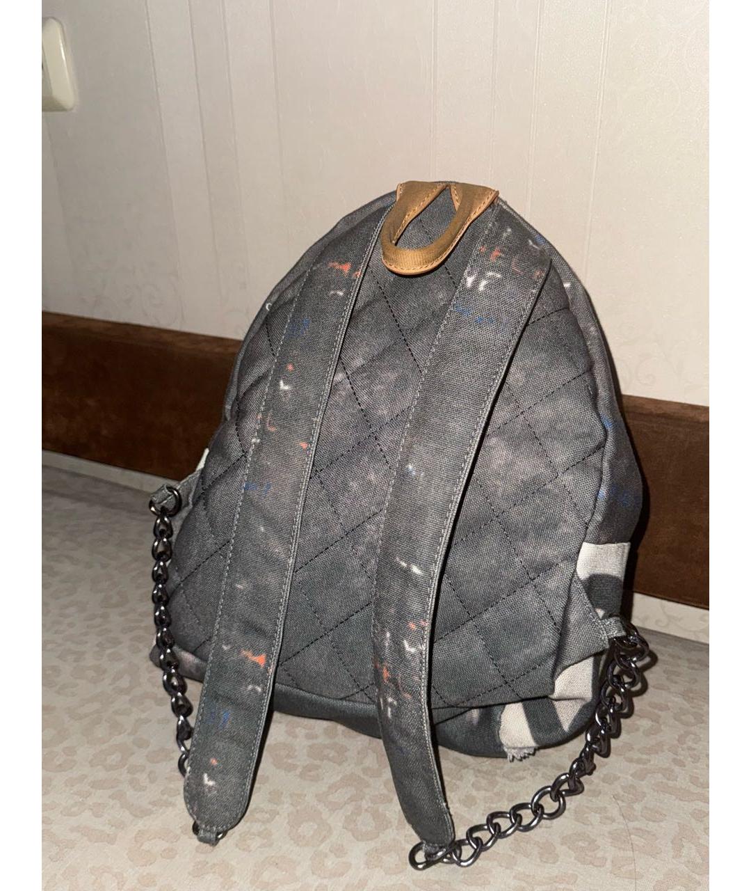 CHANEL Мульти деним рюкзак, фото 3