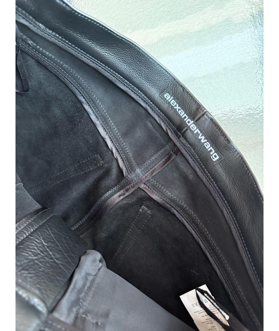 ALEXANDER WANG Синие хлопковые прямые джинсы, фото 6