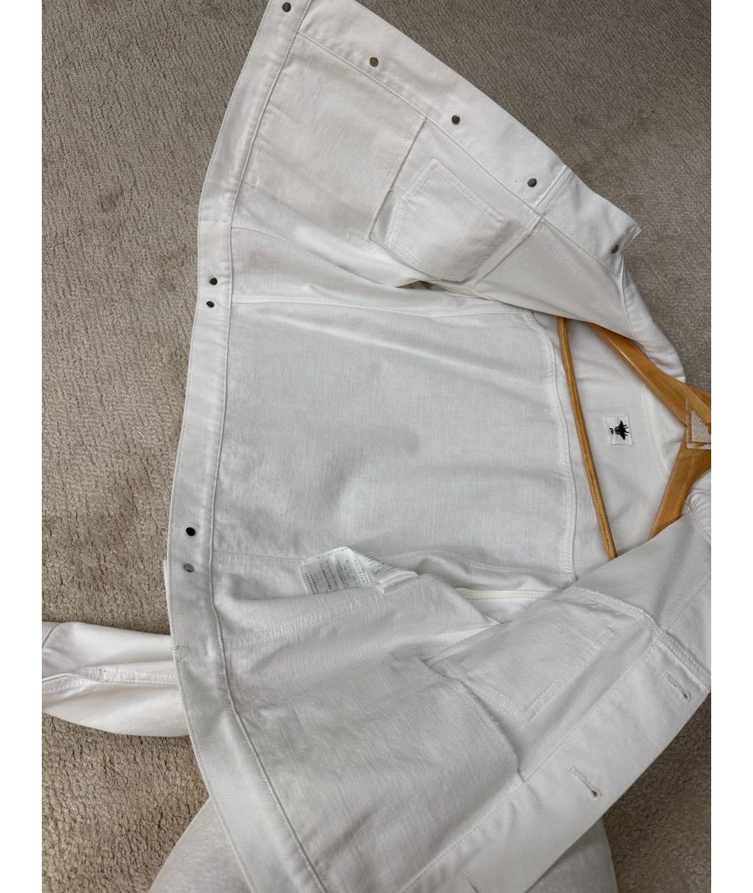 CHRISTIAN DIOR Белая деним куртка, фото 3