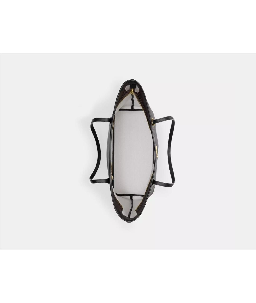 COACH Коричневая сумка тоут, фото 7