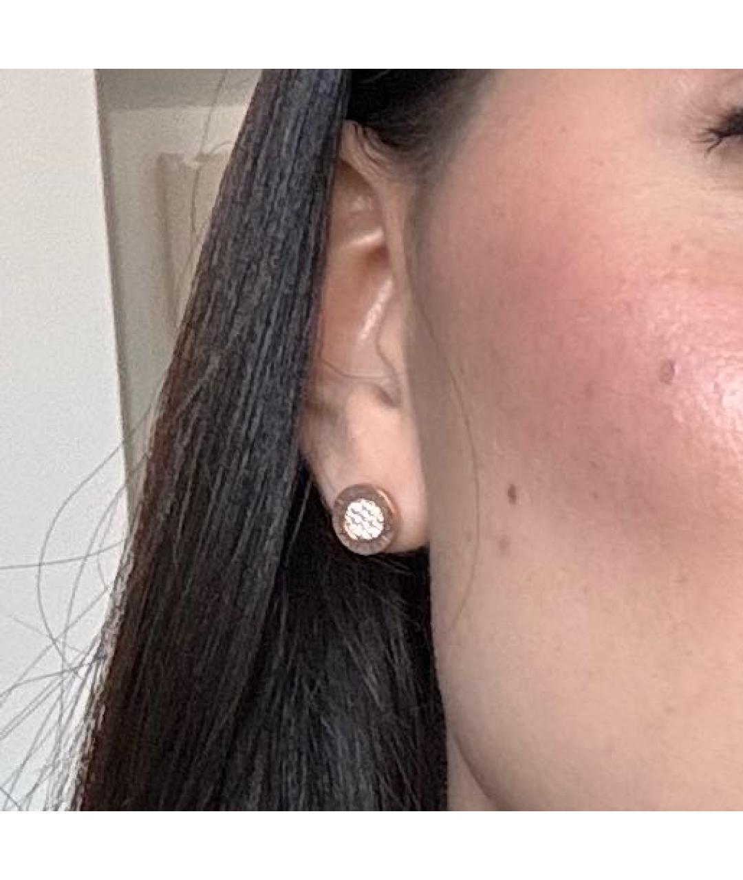 BVLGARI Золотые серьги из розового золота, фото 4