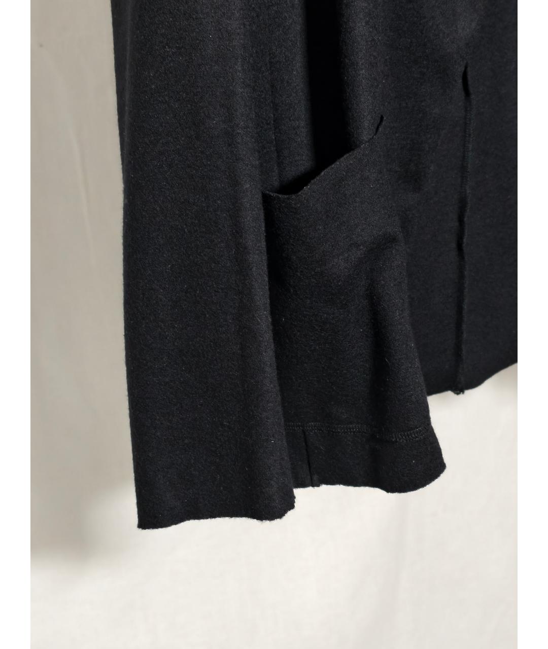 ATTACHMENT Черный шерстяной кардиган, фото 2