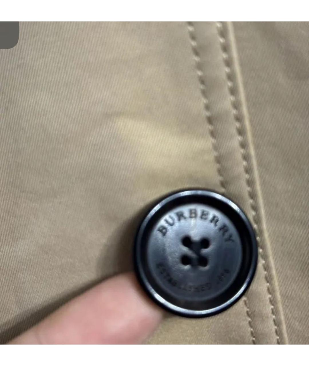 BURBERRY Бежевый тренч/плащ, фото 5