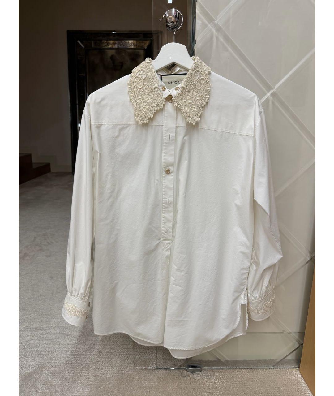 GUCCI Белая блузы, фото 5