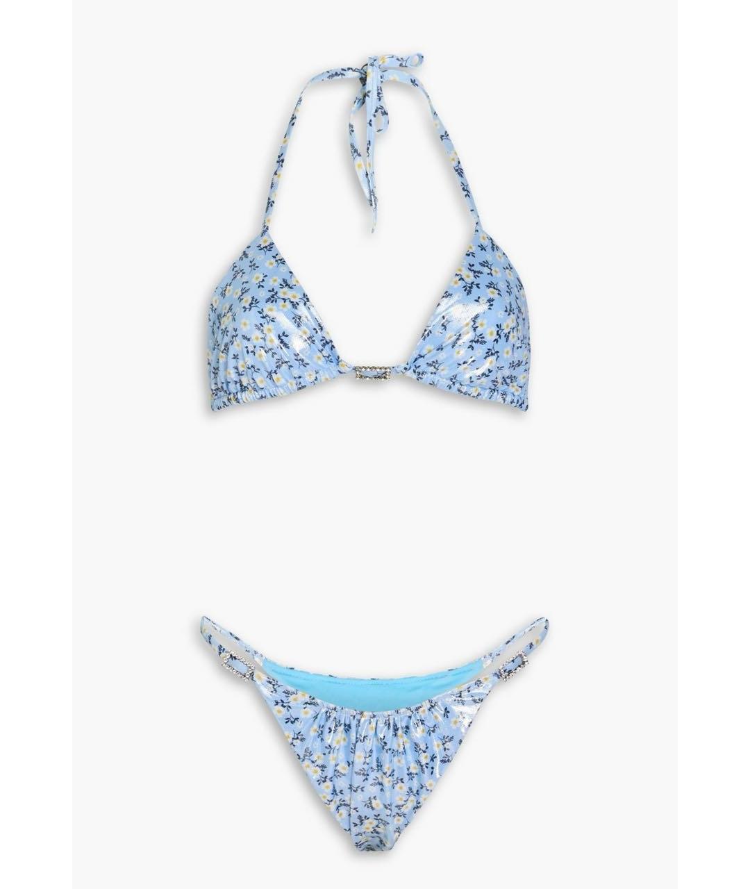 ALESSANDRA RICH Голубой купальник, фото 8