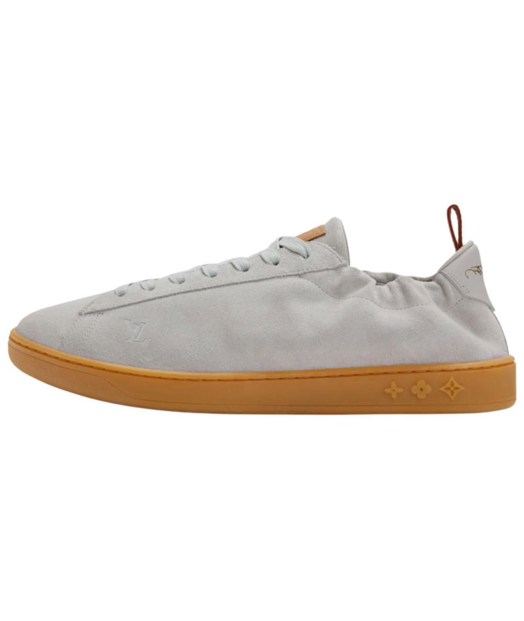 LOUIS VUITTON Серые низкие кроссовки / кеды, фото 2