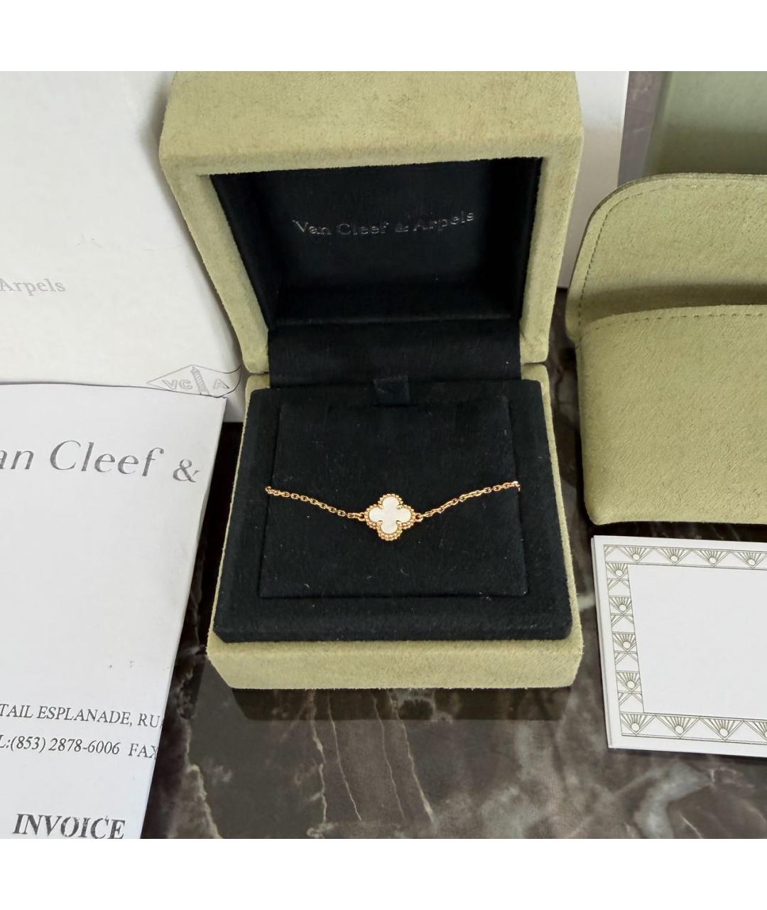 VAN CLEEF & ARPELS Золотой браслет из желтого золота, фото 4