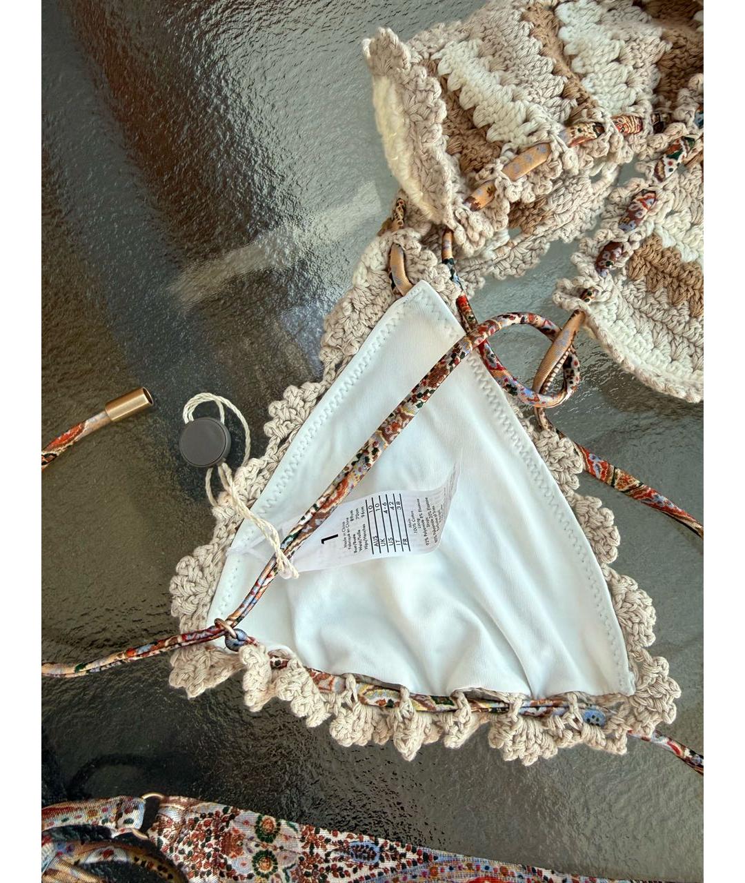 ZIMMERMANN Бежевый купальник, фото 6