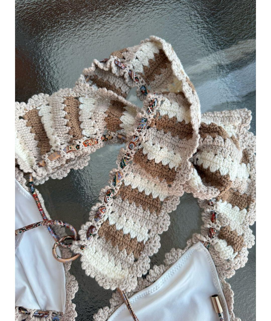 ZIMMERMANN Бежевый купальник, фото 8