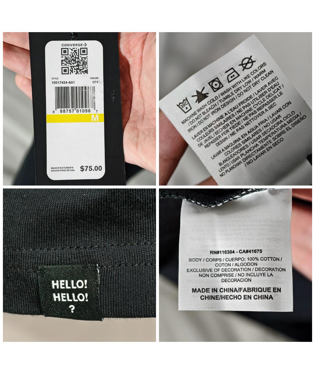 TAKAHIROMIYASHITA THE SOLOIST Черная хлопковая футболка, фото 9