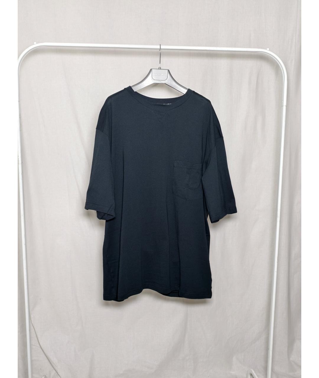 TAKAHIROMIYASHITA THE SOLOIST Черная хлопковая футболка, фото 5