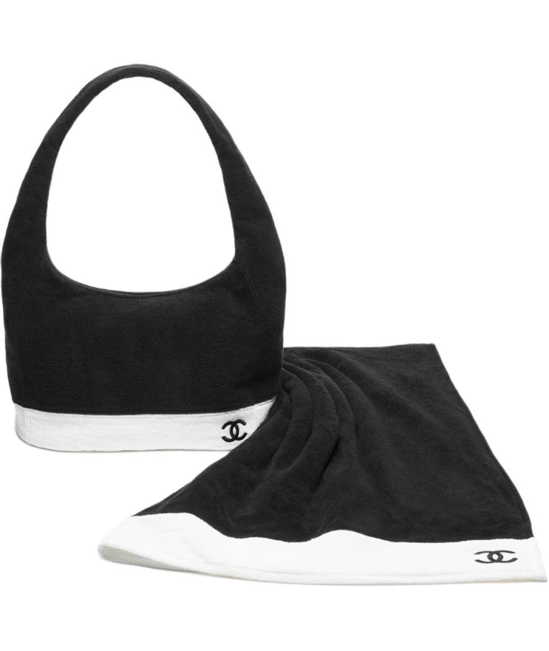 CHANEL Черная сумка с короткими ручками, фото 2