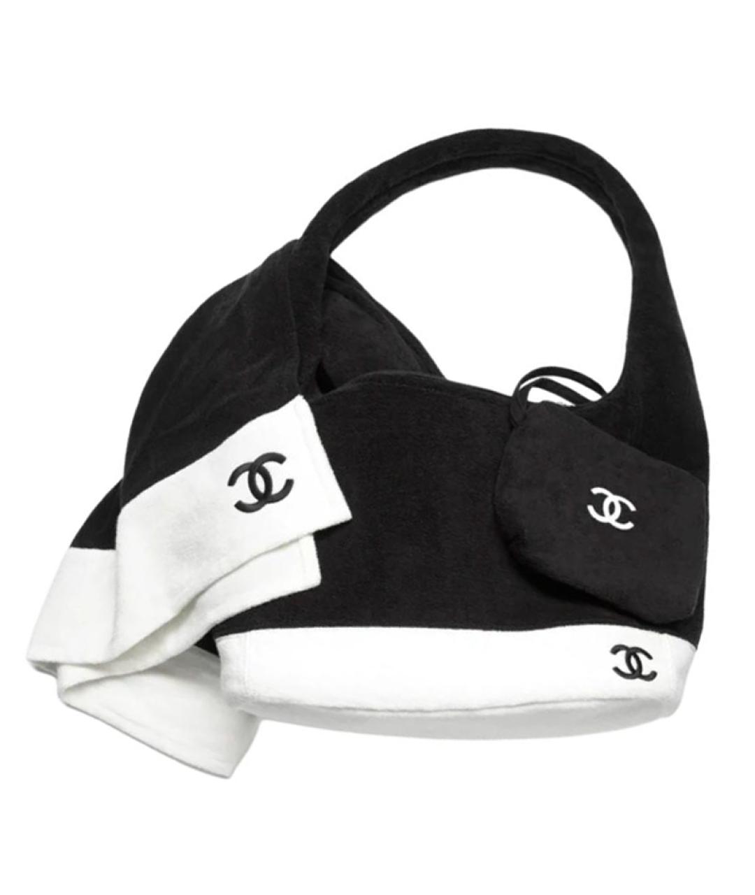 CHANEL Черная сумка с короткими ручками, фото 3