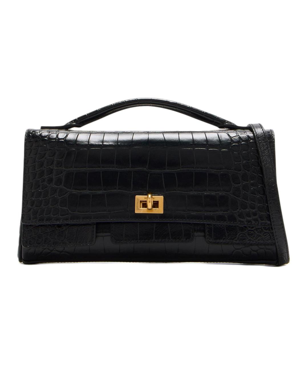 BALENCIAGA Черная сумка с короткими ручками, фото 1