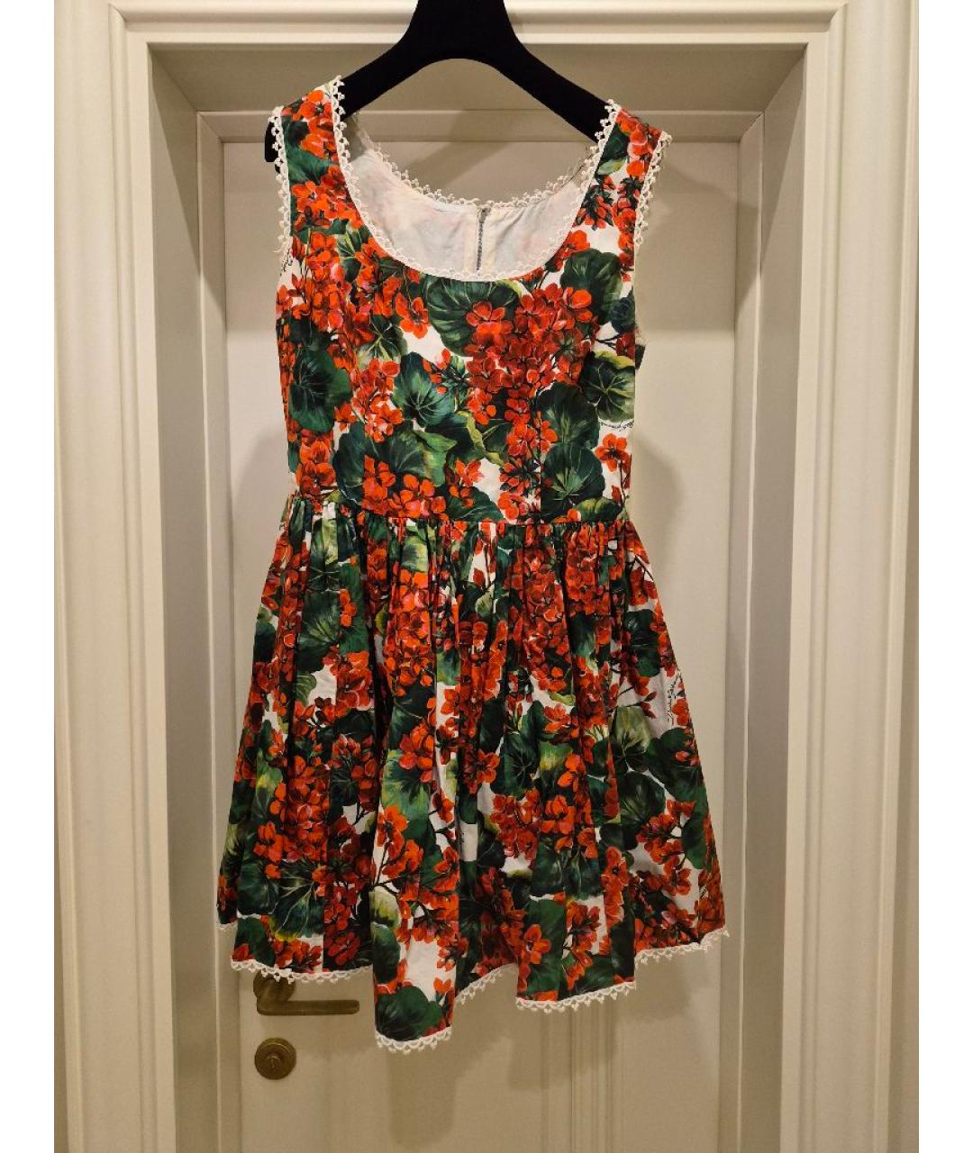 DOLCE&GABBANA Хлопковое платье, фото 5