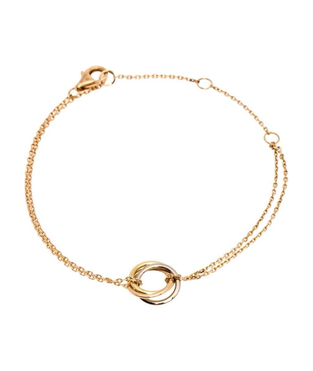 CARTIER Желтый браслет из розового золота, фото 5