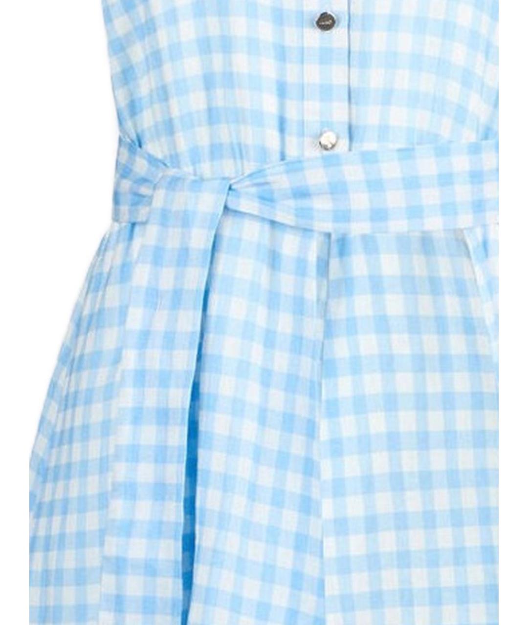 LIU JO Голубое повседневное платье, фото 2