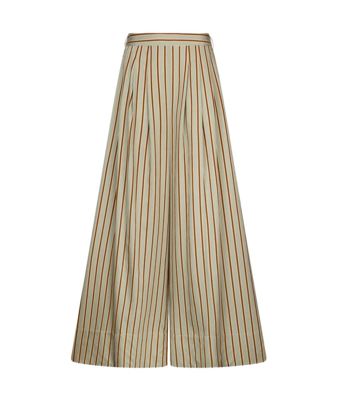 LIU JO Мульти вискозные прямые брюки, фото 2