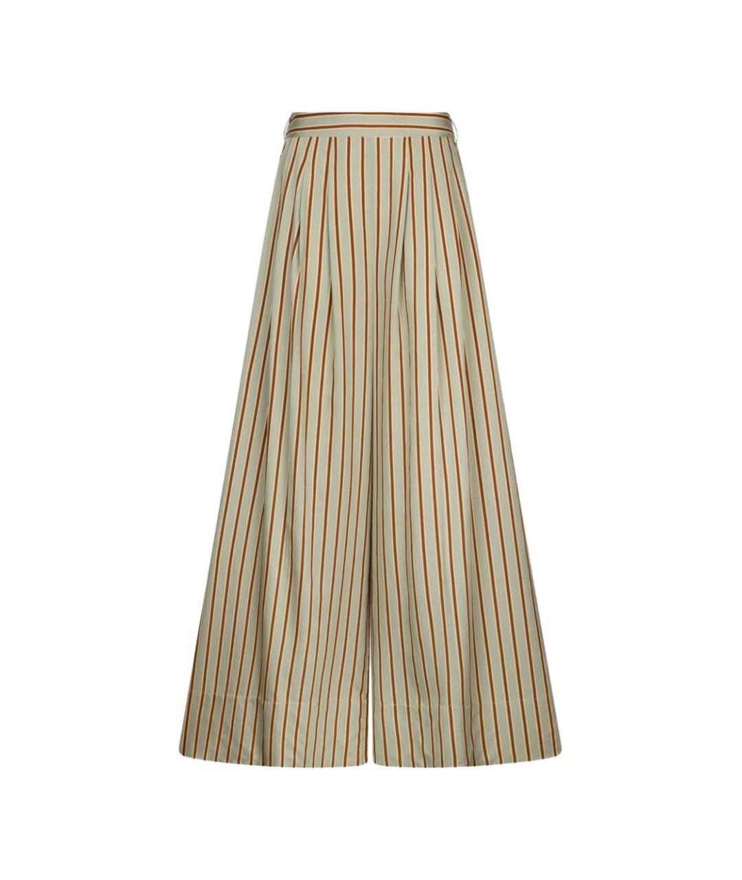 LIU JO Мульти вискозные прямые брюки, фото 1