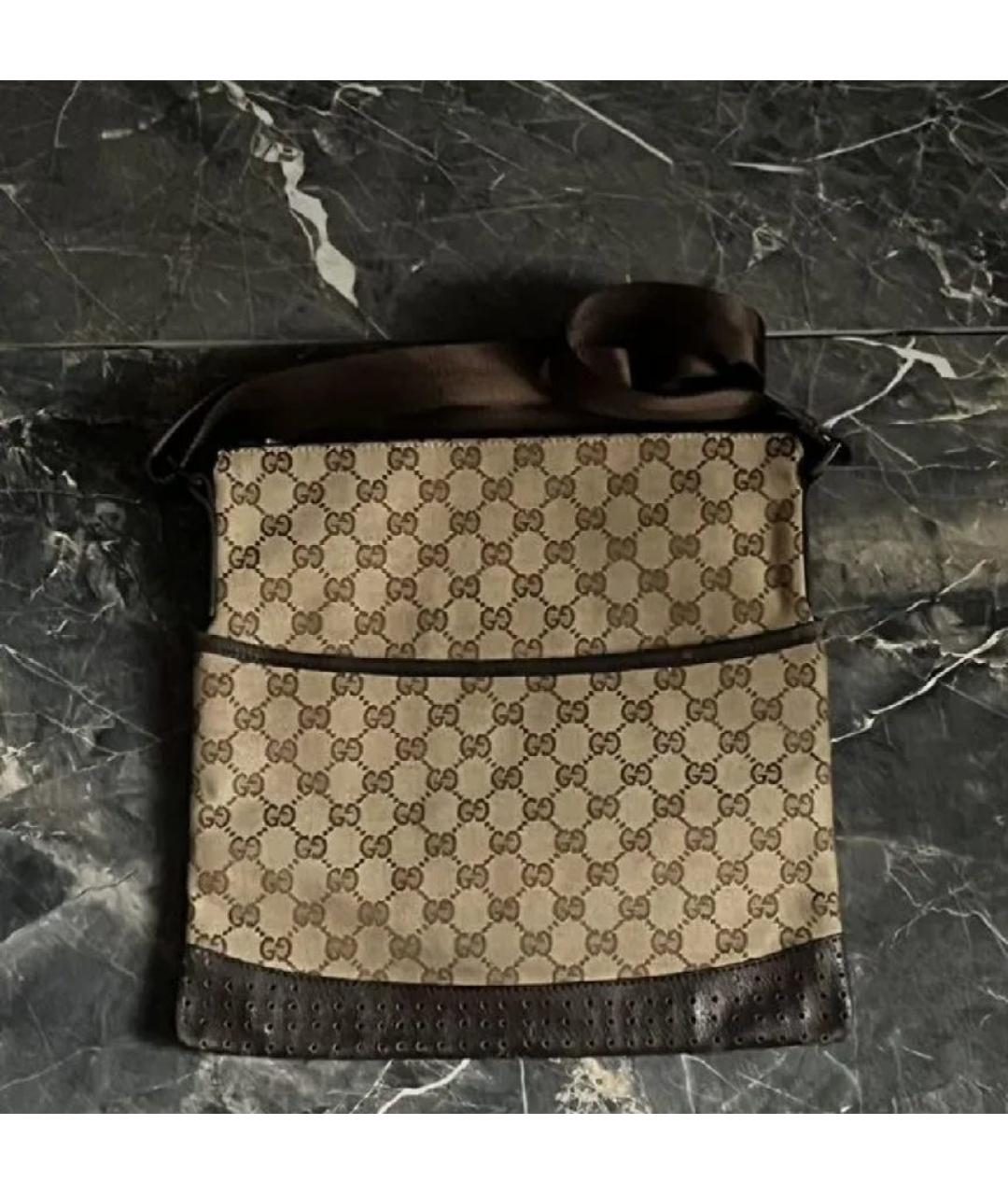 GUCCI Бежевая сумка на плечо, фото 5