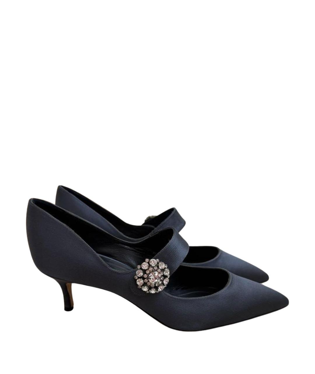 MANOLO BLAHNIK Серые туфли, фото 1