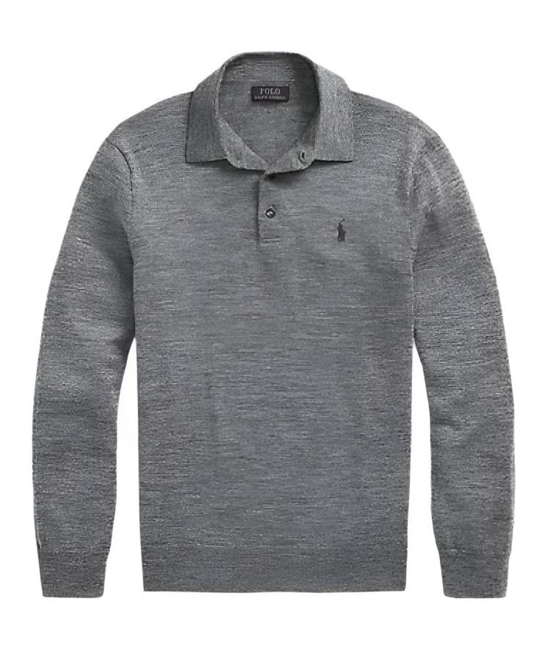 POLO RALPH LAUREN Серый джемпер / свитер, фото 1