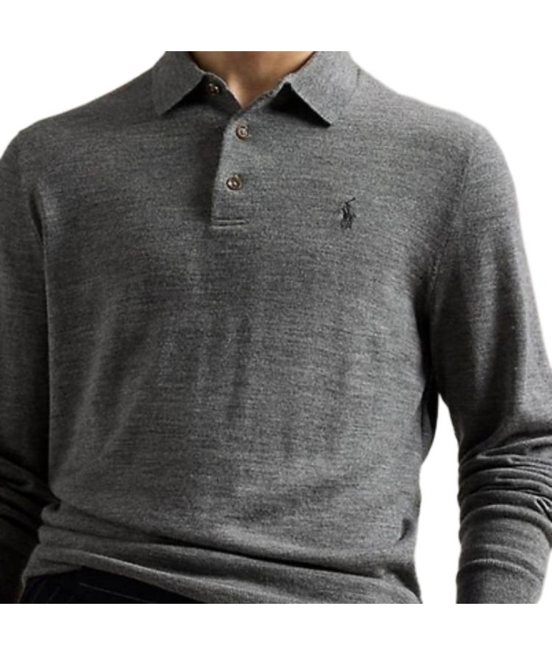 POLO RALPH LAUREN Серый джемпер / свитер, фото 5