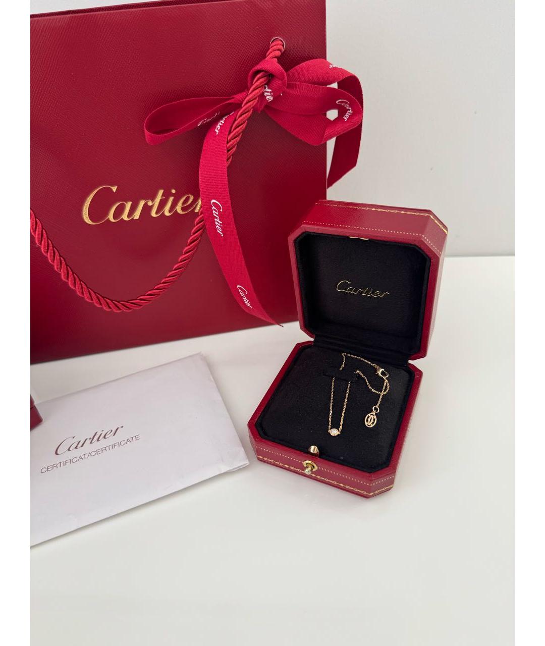 CARTIER Желтый браслет из розового золота, фото 4