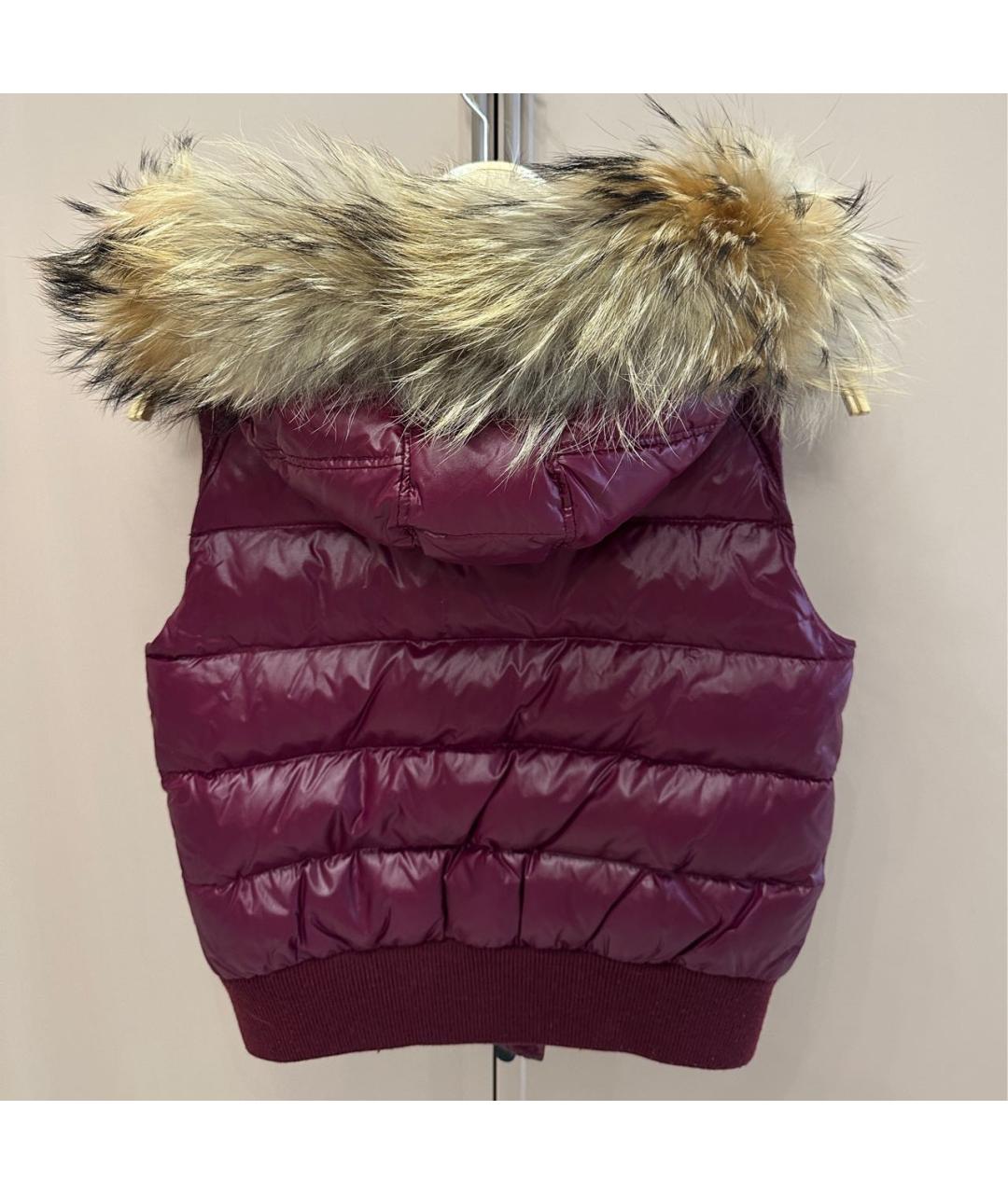 MONCLER Фиолетовый жилет, фото 2